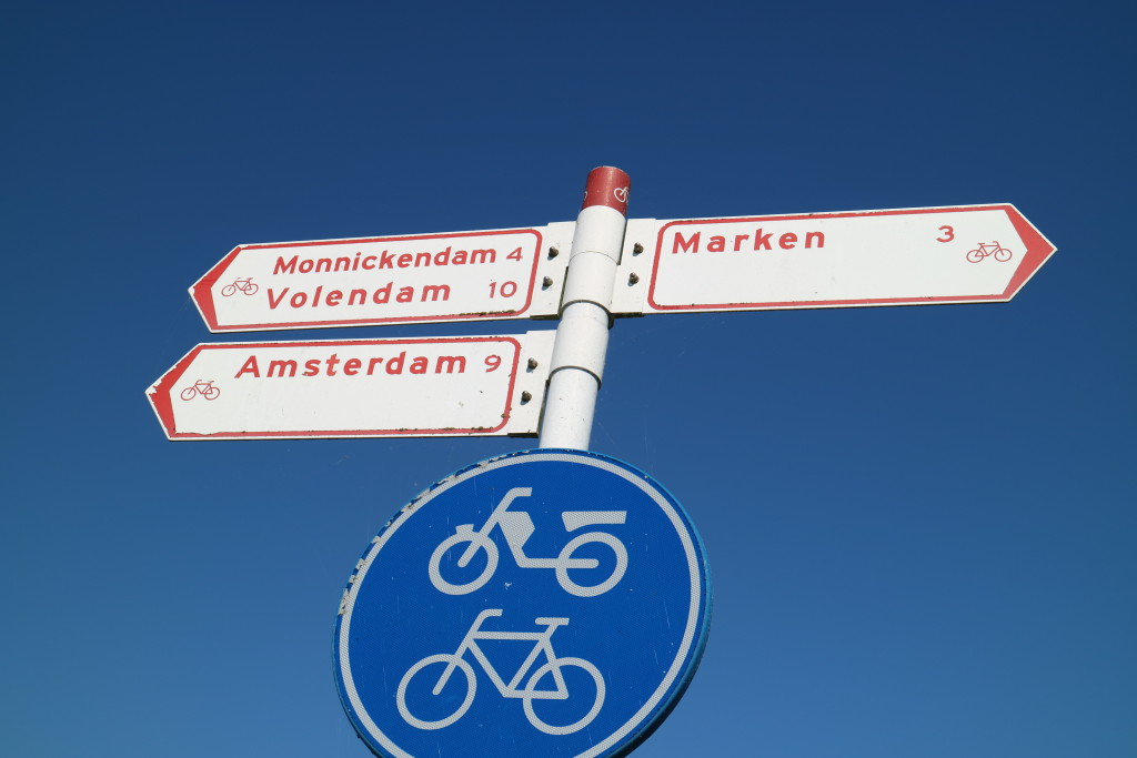 ANWB Knooppunten, cycling, Dutch, Waterland, the Netherlands, nodes, Cycling Paths ANWB