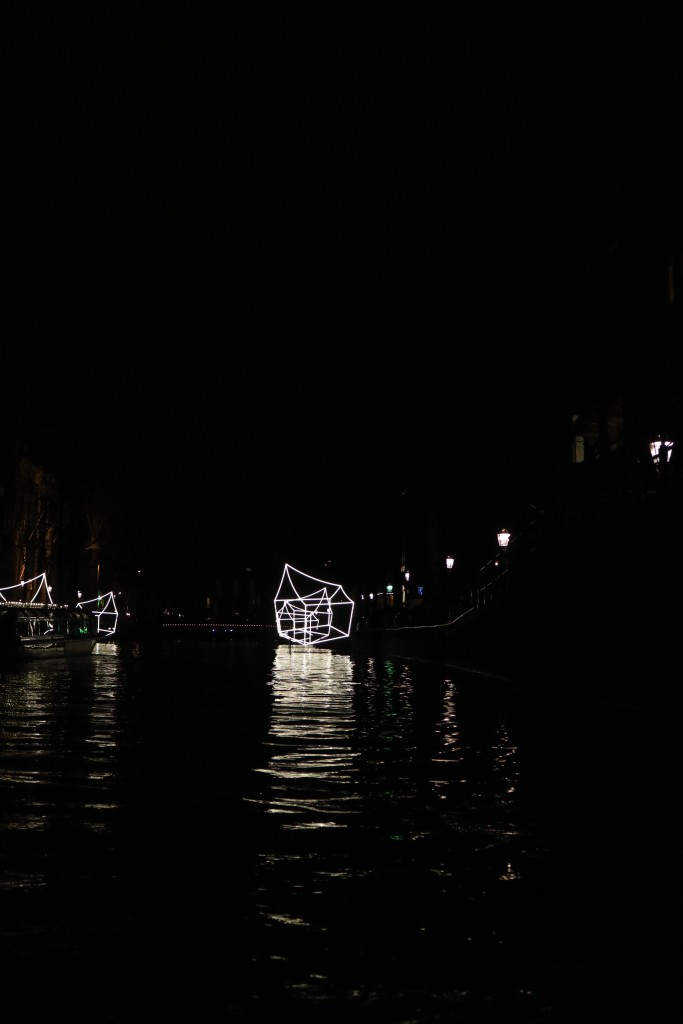 Amsterdam Light Festival on the shortest day of the northern hemisphere, December 2016