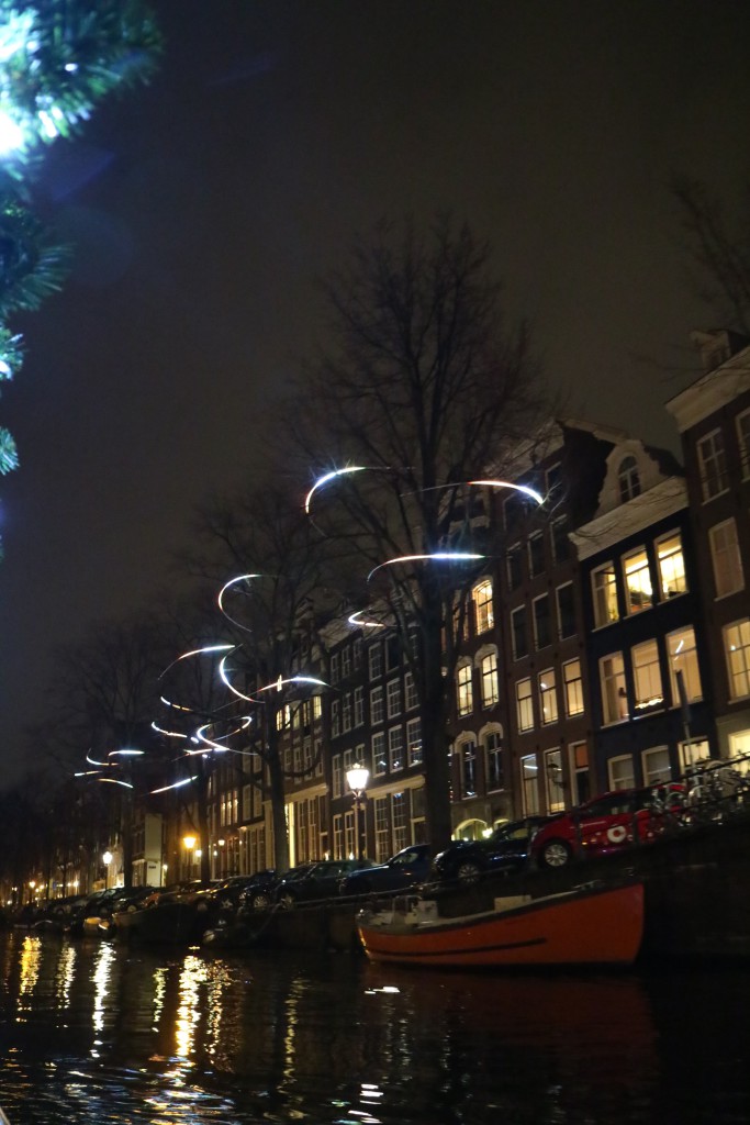 Amsterdam Light Festival on the shortest day of the northern hemisphere, December 2016