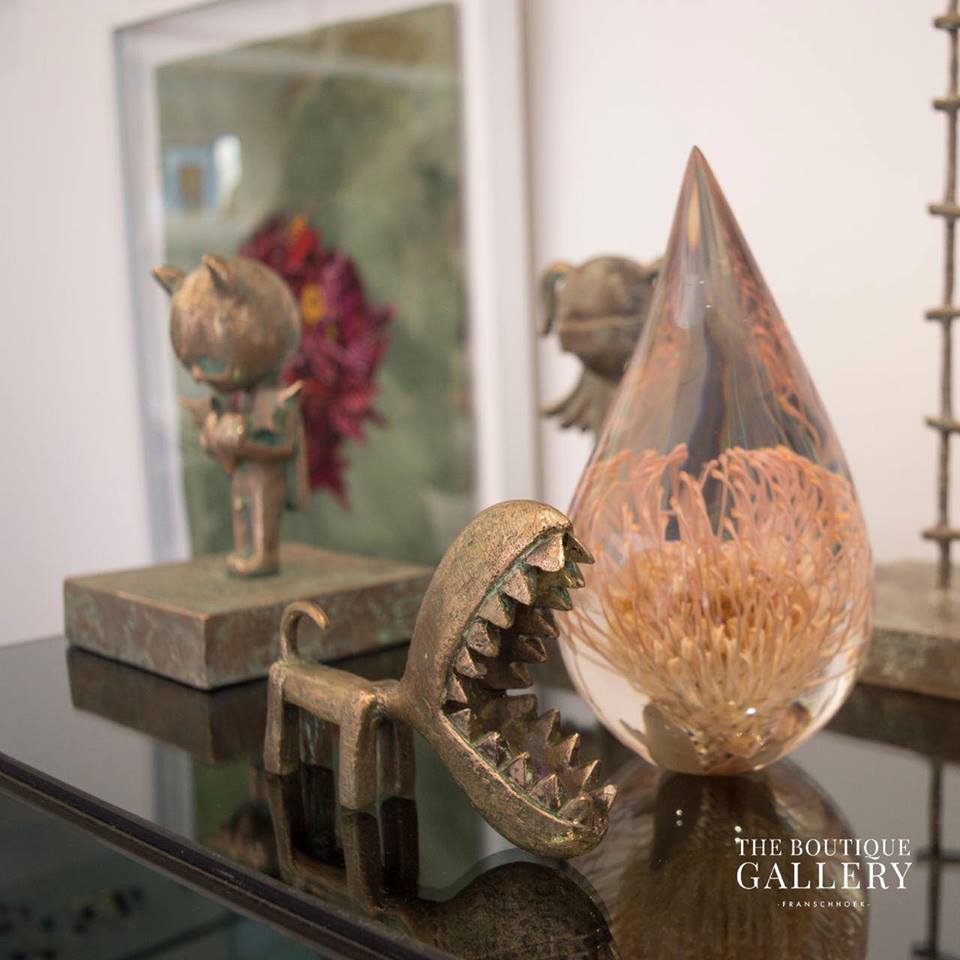 boutique gallery, art and clay route, Franschhoek South Africa