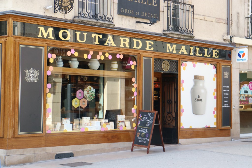 Mustard tasting, Dijon, France, Maille, Edmund Fallot